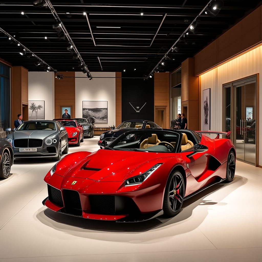 Showroom LuxRent Milano